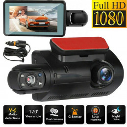 Double caméra HD pour voiture